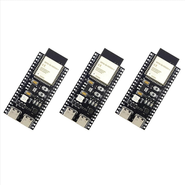 3X ESP32 ESP32-S3 WiFi+Bluetooth IoT Dual Type-C Placa de Desarrollo Placa de NúCleo ESP32-C6-DevKitC-1 Placa de Desarrollo