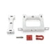 thumbnail image 2 of Coche trasero del parachoques del parachoques Soporte de montaje SALTER SERVO METAL Rescate Piezas de protección Kits de repuesto Reemplazo para WPL C14 C24 1/16 RC sidaley FN001368-00, 2 of 5