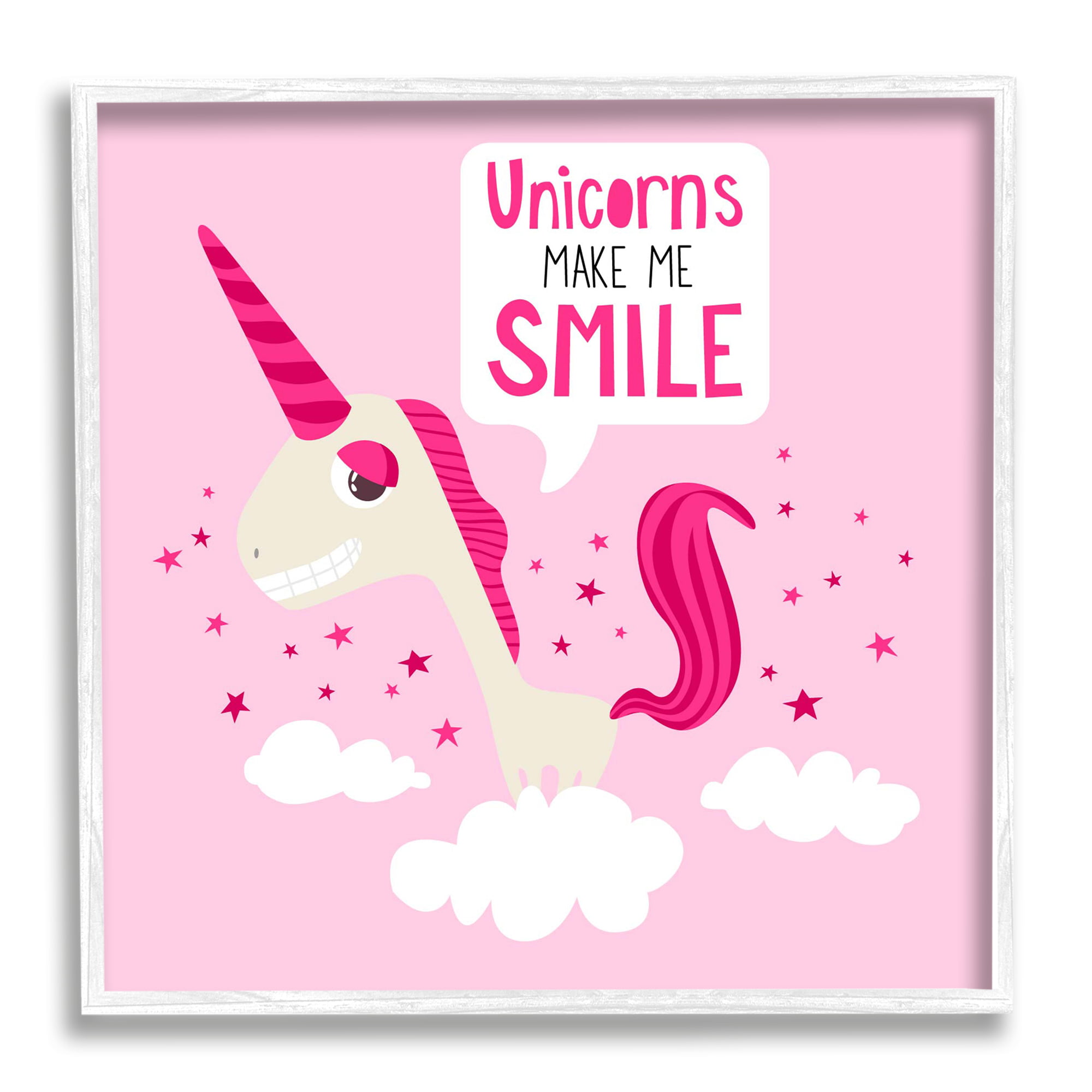 Wooden Unicorn Hanging Sign Dream of Unicorns Plaque with Ribbon 