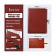 thumbnail image 4 of A4 Leather Folder Multifunctional Business Contract Folder with Notes Business Stationery Folder Br, 4 of 5