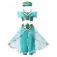 thumbnail image 3 of Vestido de princesa para niñas, disfraz de Rapunzel, Elsa, fiesta de cumpleaños, Halloween, Carnaval, 2024, 3 of 5