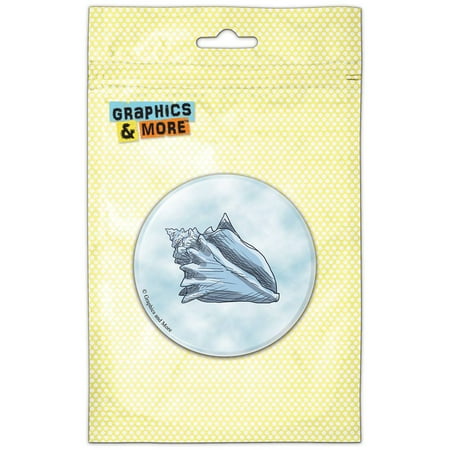 

Conch Seashell Ocean Refrigerator Button Magnet