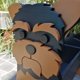 thumbnail image 4 of Maceta decorativa de madera con diseño de perro adorable, ideal para jardines, patios o interiores. Perfecta para amantes de los animales y decoración única., 4 of 6