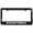 Black, variant on Handbells Love with Hearts License Plate Frame