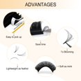 thumbnail image 4 of Quewel Easy Fan Volume Eyelash Extension Blooming Lashes Self-making Flowering Fast Fans Eyelashes Bloom Thick Faux Mink Lash, 4 of 4
