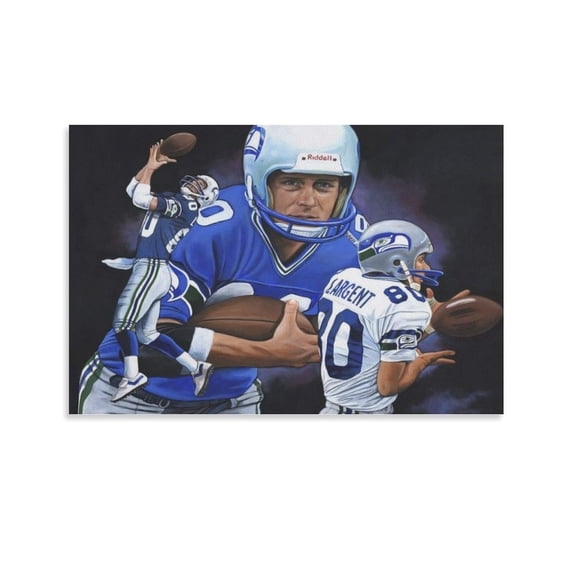 Steve Largent Canvas Poster Gifts Canvas Painting Poster Wall Art Decorative Picture Prints Modern Decor 16x24inch(40x60cm)