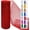 Red, variant on 1 /2Rolls Deco Mesh Ribbon Rolls 10 Inch 10 Yards(30 ft) Decorative Mesh Fabric with Foil for Wreaths Christmas Tree Ribbon Door DIY Craft Halloween Decor Wedding Party Supplies