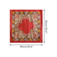 thumbnail image 3 of INSPIRE CHIC Women Satin Square Scarf 35" Large Paisley Symmetric Silky Hair Scarf Head Sleeping Wrap Bandanas, 3 of 6