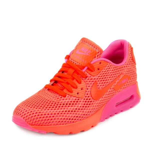 Nike Womens Air Max 90 Ultra BR Crimson/Pink Blast 725061-800 - Walmart.com