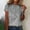 3# Gray my orders placed, variant on Dyegold Graphic Tees For Women Vintage Summer Short Sleeve Tops Summer Casual Loose Crewneck Floral Print Blouses Tshirts