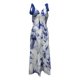 thumbnail image 3 of WILLBEST Vestido Largo Sin Mangas Con Cuello En V Y Estampado Floral Para Mujer, Elegante Vestido De Verano Para Ocasiones Informales Y Formales., 3 of 3