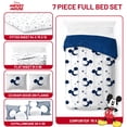 thumbnail image 3 of Disney Mickey Mouse Full Comforter Set - 7 Piece Bedding Includes Sheet Set & Pillow Covers - Super Soft Cozy Celestial Bedding, 3 of 5
