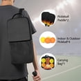 thumbnail image 5 of Pickleball Paddles Set Of 2, Fiberglass Surface, Flame Print, 4 Balls & Bag, 5 of 5