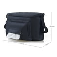 thumbnail image 3 of Xihbxyly Bolsa de Almacenamiento para Cochecito, Diseño de Gran Capacidad, Cierre de Cremallera para Fácil Acceso, Tela Resistente de 600D, Compatible con La Mayoría de Los Cochecitos, Esencial de Vi, 3 of 7
