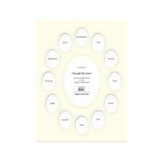 ADF Mat Dbl 12x16 ThruYears CrmCore AntWht/AntWht