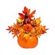 thumbnail image 5 of Adorno de hojas de arce y calabazas de Halloween para mesa de comedor, centro de mesa, decoración creativa de escritorio para cafetería, accesorio de Estilo F, 5 of 8
