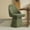 Moss Green, variant on Spruce & Spring Modern 360° Swivel Upholstered Dining Chair with High Back, Single, Khaki