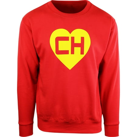 Colorado Crew Sweatshirt - Chespirito Chapulin Colorado Crew Neck Mens Sweatshirt