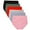 6 Colors, variant on Buankoxy 6 Pack Women's High Waist Tummy Control Cotton Underwear Solid Color Brief Panties,Size 7