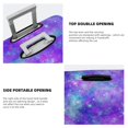 thumbnail image 4 of aesthetic galaxy sky blue purple Luggage Cover Anti Scratch, Elastic Suitcase Protector Suitcase Covers for Luggage Fits 18-32 Inch Luggage, 4 of 5