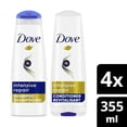thumbnail image 1 of Dove avec Complexe Bio-Nutritif Réparation Intensive Shampooing & Revitalisant, 1 of 7