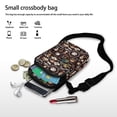 thumbnail image 7 of HELLHERO Coffee Crossbody Small Crossbody Bags Polyester Women Adjustable Shoulder Strap Messenger Bag for Travel, 7 of 7
