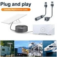 thumbnail image 2 of CSYANXING Ethernet Cable Set Router & Dish IP68 Waterproof 1200Mbps Reliable Easy Installation for Gen 3, 2 of 9