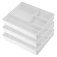 thumbnail image 6 of MLINS  3 Pcs Small Drawer Organizer Bins Divided Storage Tray, 6 of 8