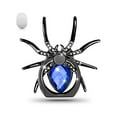 thumbnail image 1 of wonima44 Phone Ring Holder Grip, Animal 360 Rotation Diamond Metal Finger Ring Grip Kickstand for All Smartphone, Tablets and Case - Royal Blue, 1 of 1