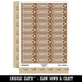 thumbnail image 2 of Homework Pencil School Teacher Sticker Set - Brown - Gloss Finish - 1.75" Medium, 2 of 7