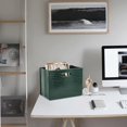 Magaznine Rack Magazine Basket with Holder, Foldable Magazine Rack Green - Walmart.com