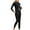 Black, variant on Thermal Underwear For Women With Fleece Lined Long Underwear Women Base Layer Women Cold Weather Red M