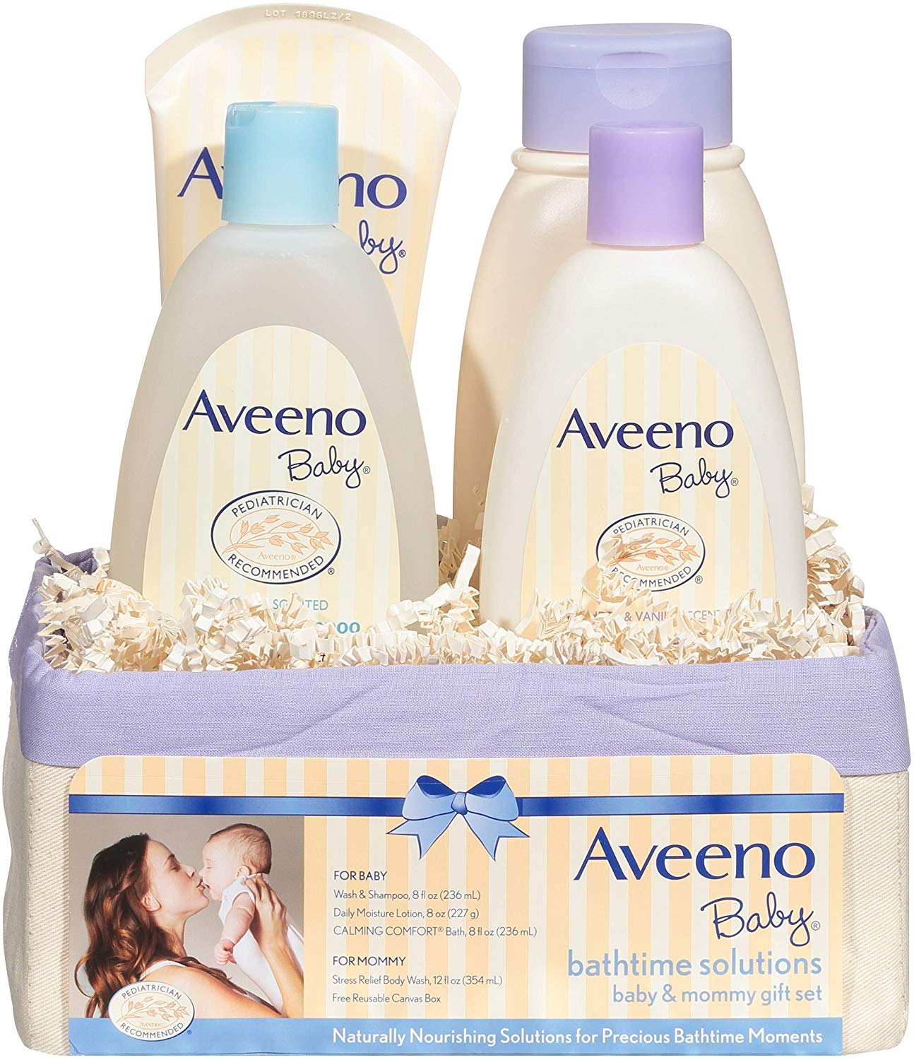 aveeno baby wash set