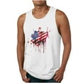 thumbnail image 1 of QIPOPIQ Débardeurs pour Hommes, Débardeur à Col Rond, Débardeur Imprimé Décontracté pour Musculation Sans Manches T-shirt à Col Rond Débardeur Liquidation, 1 of 3