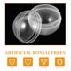 thumbnail image 4 of 50 bolas de plástico transparente multiusos, redondas y retorcidas, rellenables y transparentes., 4 of 6