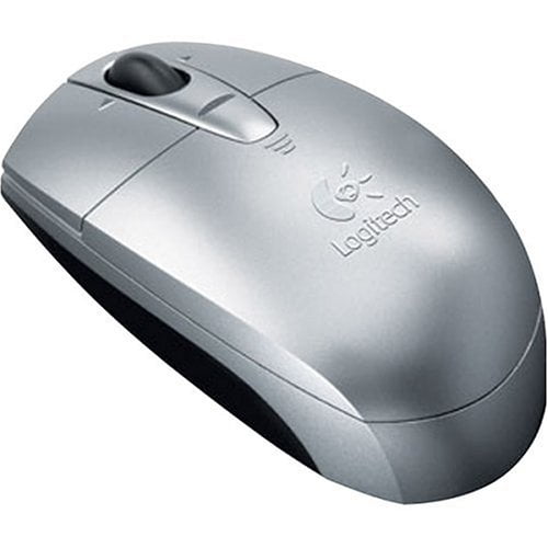 Ratón Logitech V200 inalámbrico plateado