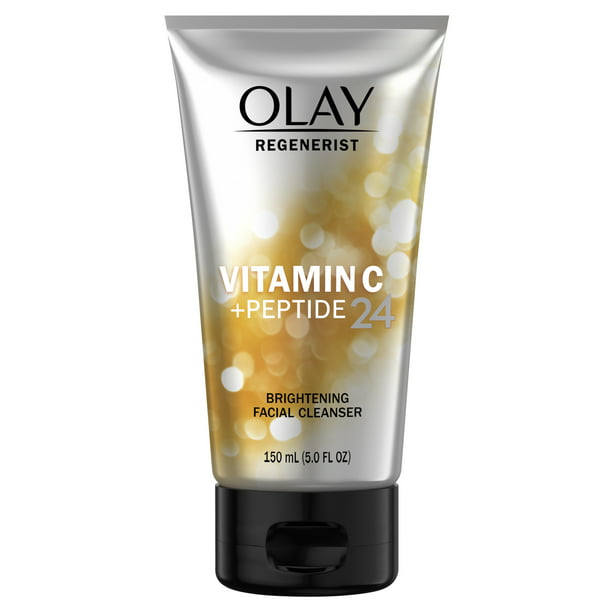 Olay Regenerist Vitamin C + Peptide 24 Face Wash, 5.0 oz