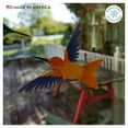 thumbnail image 6 of Window Flakes Anti-Collision Watercolor Hummingbird Window Clings, Multicolor Glass Safety Set of 9 Decals, 6 of 7