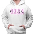 thumbnail image 2 of Birth Doula Hoodie Sweatshirt Unisex Medium White, 2 of 5