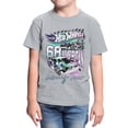 thumbnail image 2 of Hot Wheels Neon American Racing Tour Boys Graphic Short Sleeve T-Shirt (Sport Grey, S-XL), 2 of 4