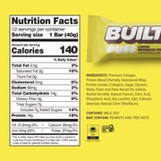 BUILT Puff Protein Bar, Lemon Meringue Pie, 16g Protein, Collagen, 140 Calories, Single 1.41 oz Bar