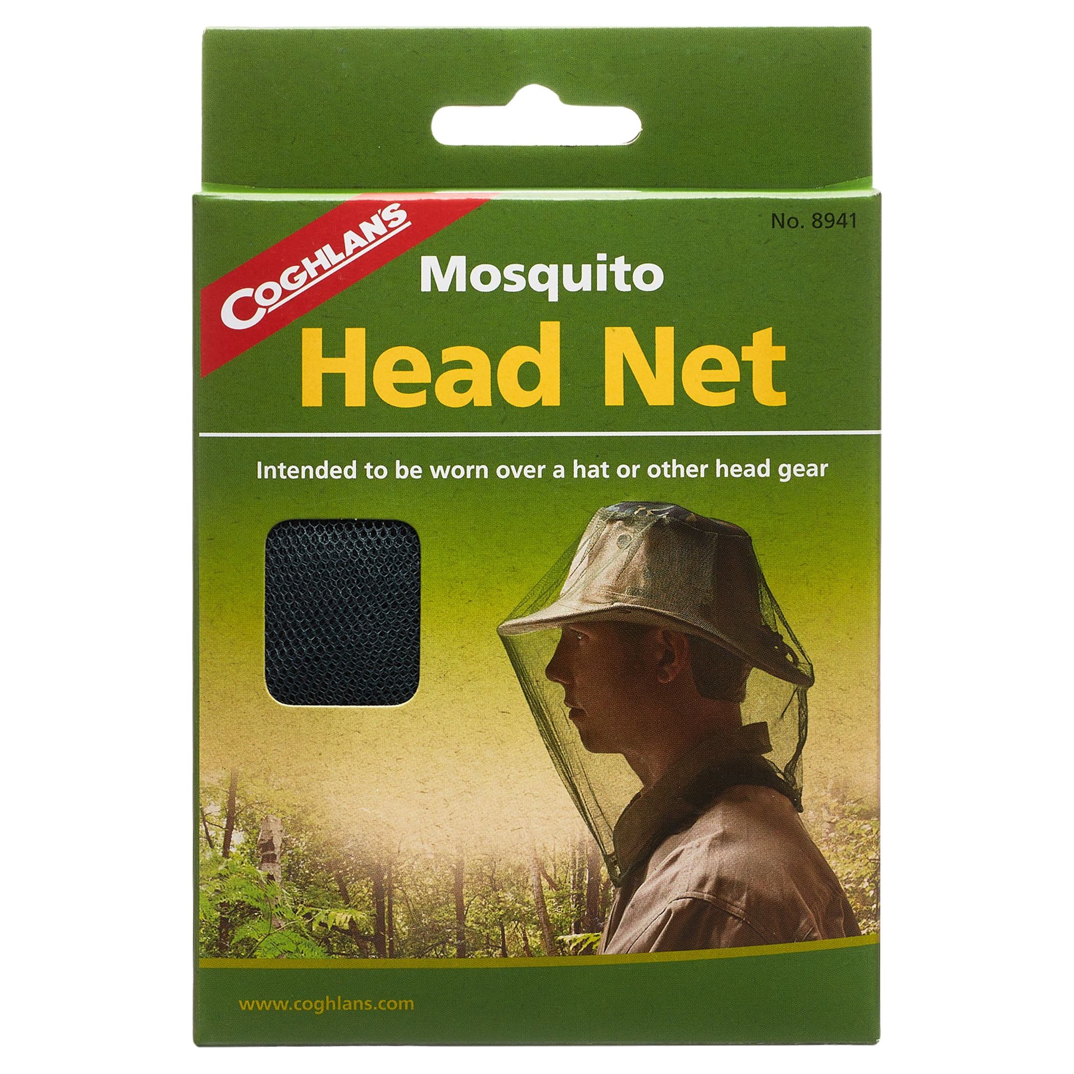 Coghlan's Mosquito Head Net, Polyester Mesh, Insect Protection for Camping, Hiking, Backpacking