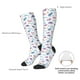 thumbnail image 4 of Fotbe Dinosaur Calcetas Divertidas Estampadas para Hombre y Mujer, Calcetas de Algodón hasta la Rodilla para Caminar, Correr, Enfermería y Embarazo, 4 of 6