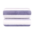 thumbnail image 1 of 2-Pieces Bath Towel Set For Bathroom, High Density Plush Fleece Ultra Absorbent, 30"x60", 1 of 5