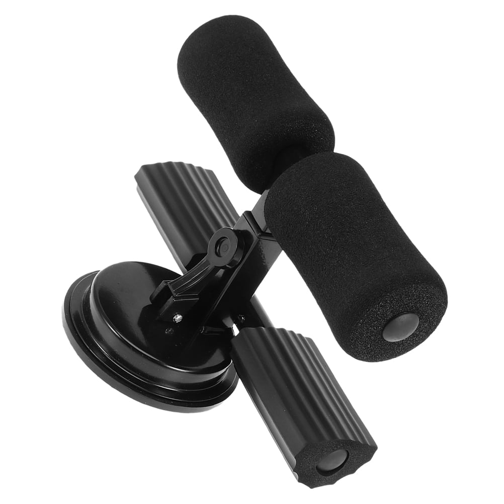 NUOLUX Black Abdominal Curl Assist Sit Up Bar for Effective Core Muscle Toning