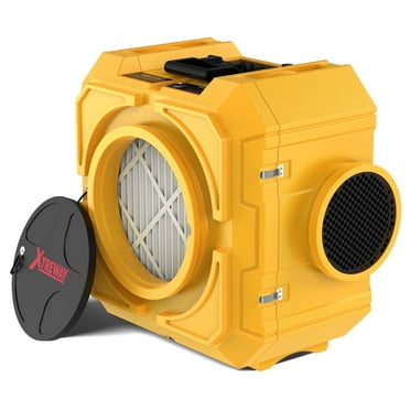 Xtreway Hepa Air Scrubber for Mold with 3-Stage Filtration 550CFM Negative Air Machine or Water/Fire Damage Restoration