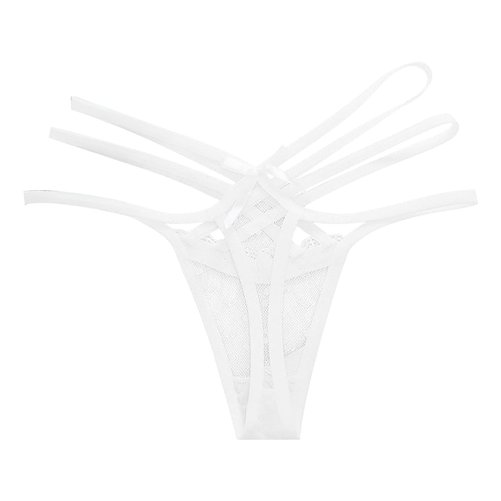 PMUYBHF Tummy Control Underwear Thong Seamless Womens Mesh Pants Large