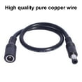 thumbnail image 6 of YIEMEEN 11.8inch Thickened 6.3x3.0mm Male to Female Power Adapter Cable Laptop Charging Wire DC6330 Extension Cord 30cm Length, 6 of 8