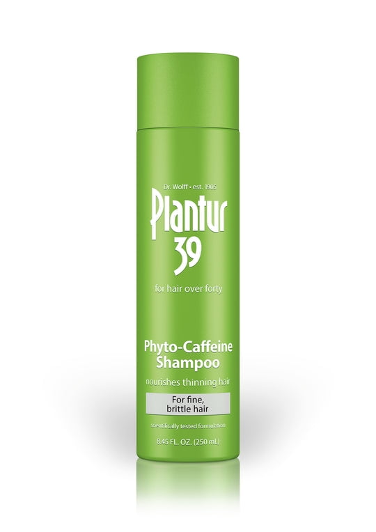Plantur 39 Phyto Caffeine Shampoo, Women's Nourishing Shampoo Fine, Thinning Hair, Natural Growth Shampoo, Niacin, Zinc, White Tea Extract - Walmart.com