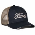 thumbnail image 3 of Outdoor Cap Ford Mesh Back Hat - Navy / Natural, 3 of 5